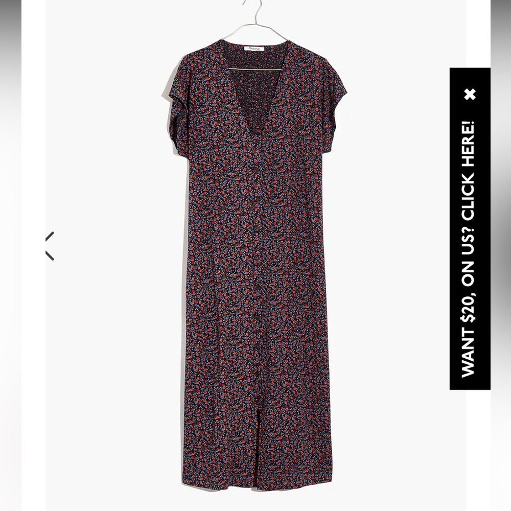 Midi floral dress